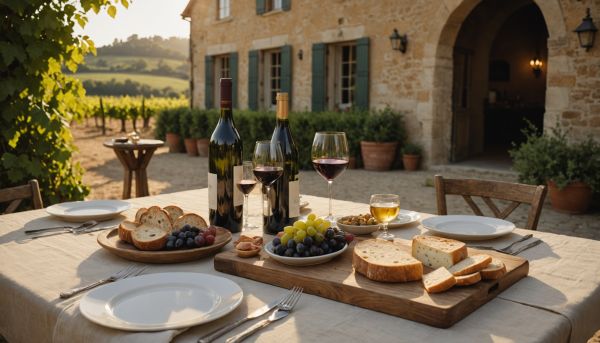 Accords mets et vins de propriete