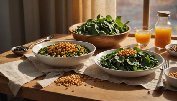 Aliments bio pour une sante de fer