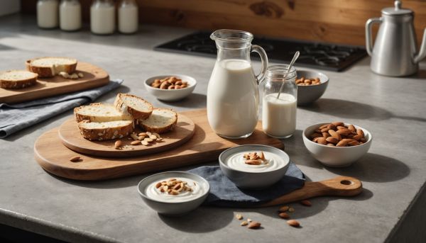 Alternatives vegetales sans produits laitiers