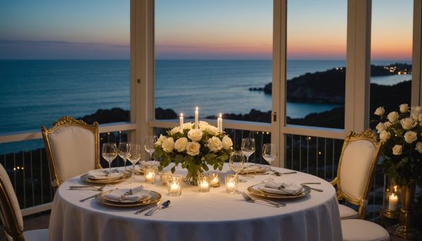Diner romantique dans un cadre exceptionnel