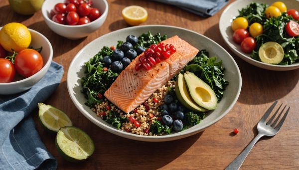 Recettes equilibrees riches en antioxydants