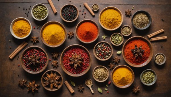 Saveurs asiatiques exquises et epices rares